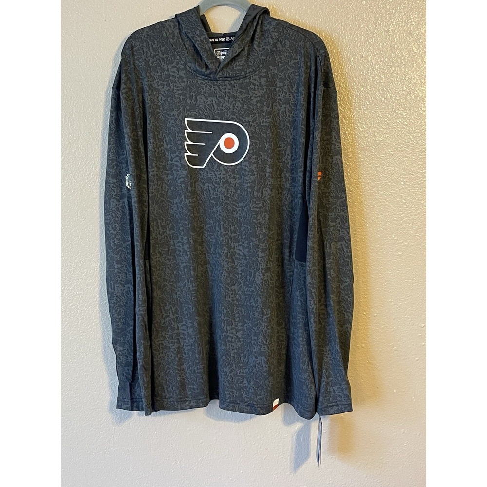 Men's 3XL NWT Philadelphia‎ Flyers Fanatics Authentic Pro Lightweight Hoodie